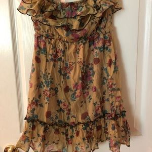 Ruffled sun dress by Audrey 3+1